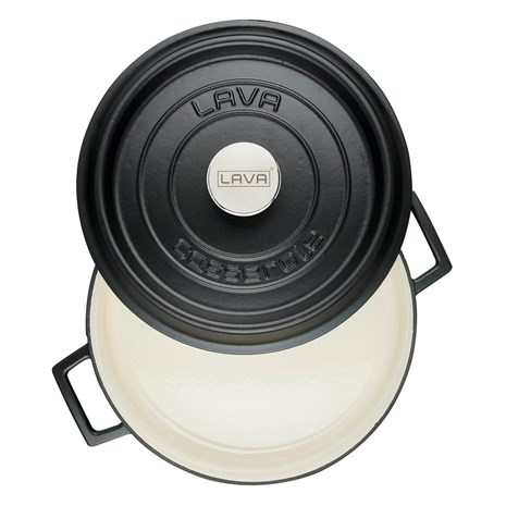 Lava okrugli niski Dutch oven