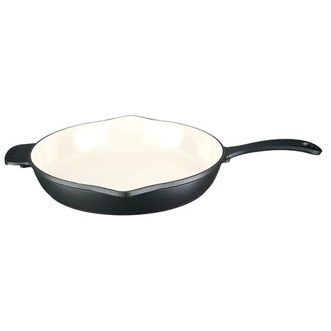 Lava okrugla višenamjenska grill tava s odljevnim kanalima