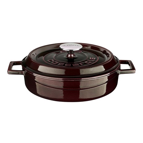 Lava okrugli niski Dutch oven
