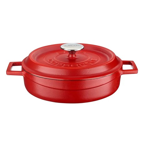 Lava okrugli niski Dutch oven