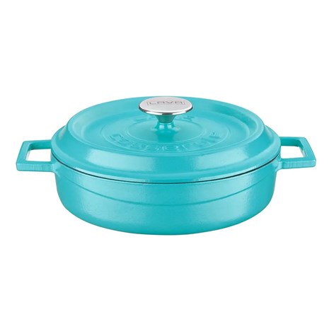 Lava okrugli niski Dutch oven