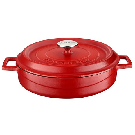 Lava okrugli niski Dutch oven