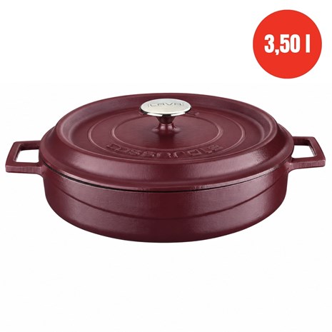 Lava okrugli niski Dutch oven