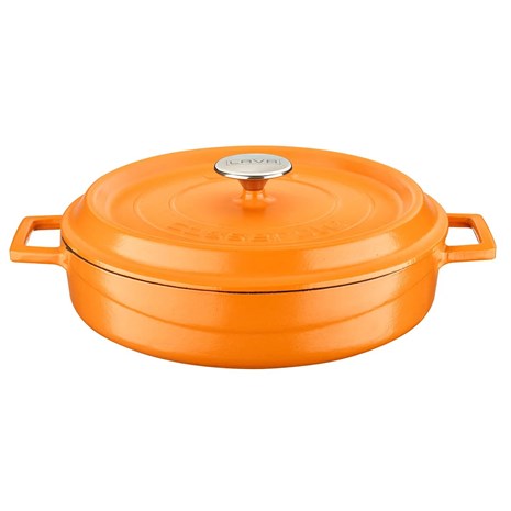 Lava okrugli niski Dutch oven