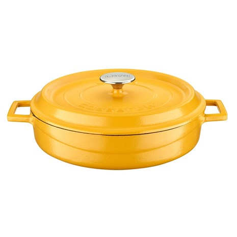 Lava okrugli niski Dutch oven