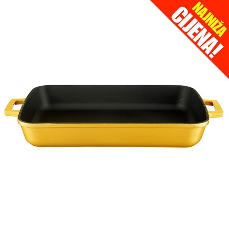 Lava četvrtasti pekač s integriranim ručkama