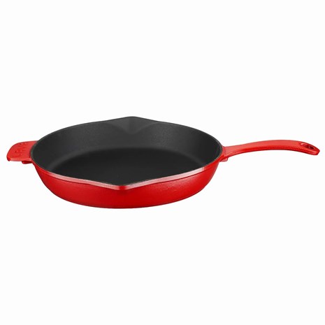 Lava okrugla višenamjenska grill tava s odljevnim kanalima