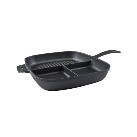 RASPRODAJA! Lava grill tava s 3 odjeljka
