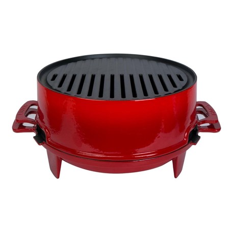 Lava BBQ roštilj od gusa s dvostrukim ručkama