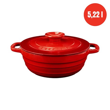 Lava Experience okrugli niski Dutch oven