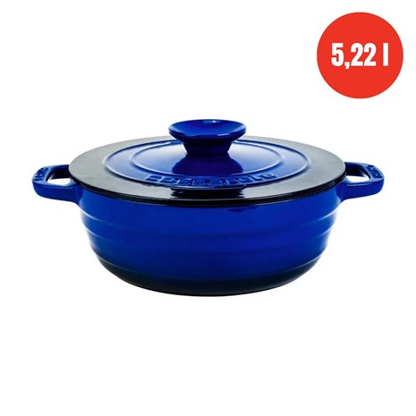 Lava Experience okrugli niski Dutch oven