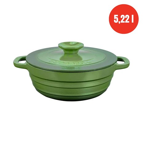 Lava Experience okrugli niski Dutch oven