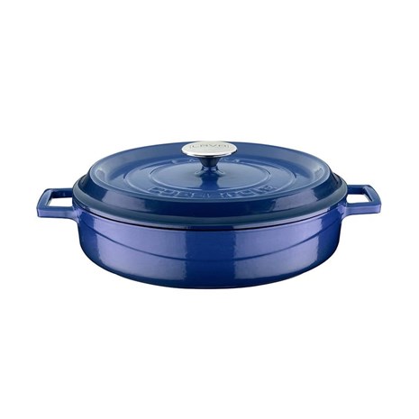 Lava okrugli niski Dutch oven