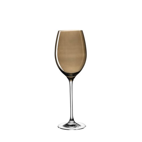LEONARDO stilizirana čaša za bijelo vino, 400 ml, 25 cm, smeđe boje