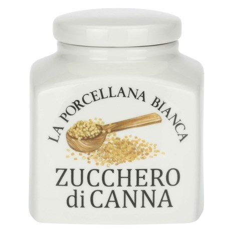 La Porcellana Bianca Conserva Deco posuda za smeđi šećer