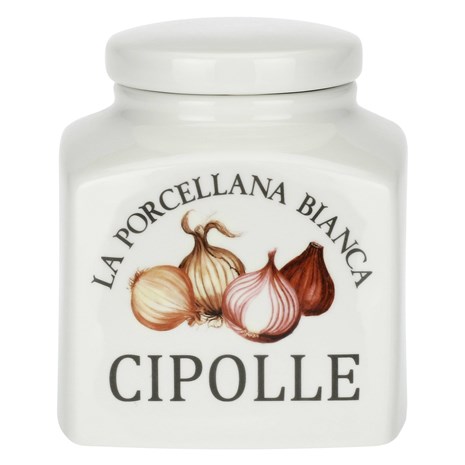 La Porcellana Bianca Conserva Deco posuda za čuvanje luka