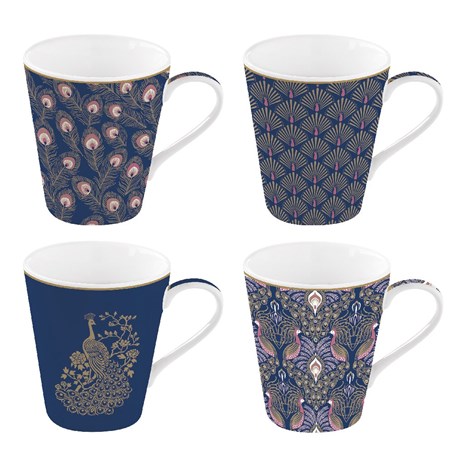 Easy Life Coffee Mania Good Peacock 4u1 set šalica