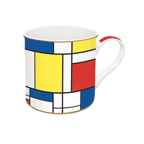 Easy Life Mondrian Fine China šalica za kavu ili čaj