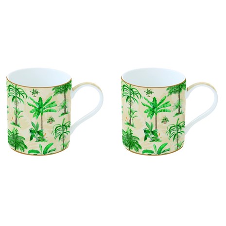 Easy Life Oasis Fine China šalica za kavu, set za 2 osobe