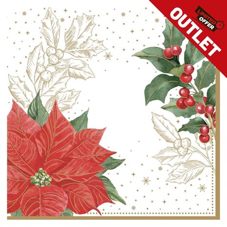 Easy Life Poinsettia&Berries salvete