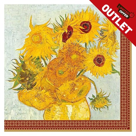 Easy Life VASE WITH TWELVE SUNFLOWERS salvete