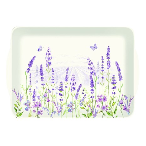Easy Life Lavander Field poslužavnik s integriranim ručkama