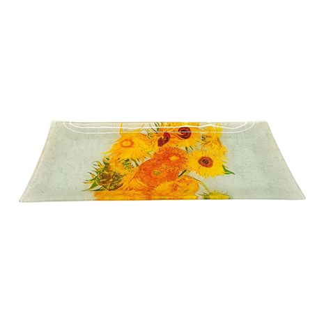 Easy Life Vase With Twelve Sunflowers tanjur za posluživanje