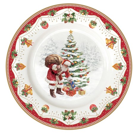 Easy Life Nostalgic Christmas desertni tanjur