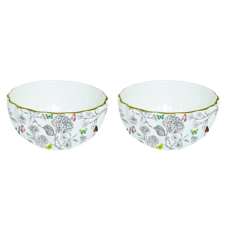 Easy Life Fleurs et Papillons 2u1 set zdjela