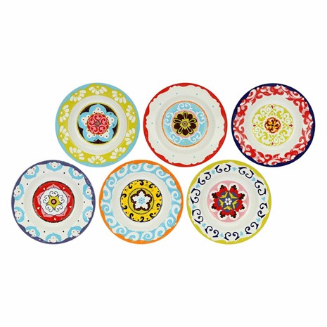 Rose&Tulipani Nador 6u1 set dubokih tanjura
