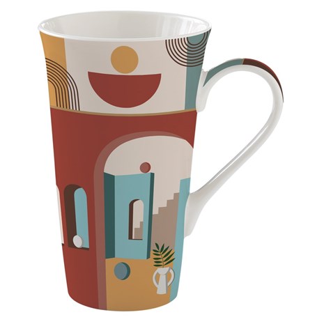 Easy Life Illusion Fine China visoka šalica