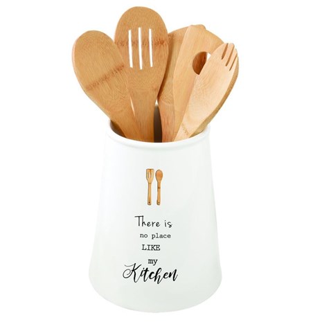 Easy Life Kitchen Elements 2u1 set kuhinjskog pribora sa spremnikom