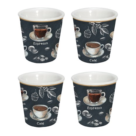 Easy Life Barista 4u1 set šalica za kavu