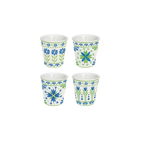 Easy Life Flowers Garden 4u1 set šalica za kavu