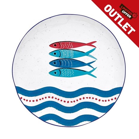 Easy Life Sardine Party plitki tanjur