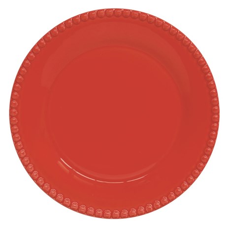 Easy Life Tiffany Red desertni tanjur