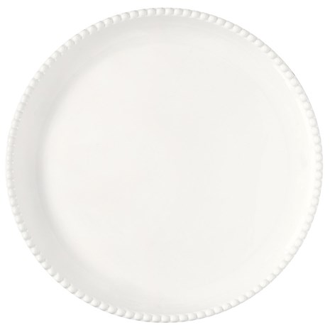 Easy Life Tiffany White okrugli tanjur za posluživanje