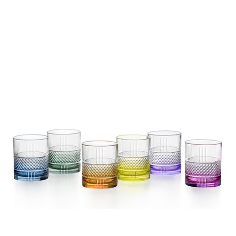 RCR Cristalleria Italiana Brillante 6u1 set univerzalnih niskih čaša