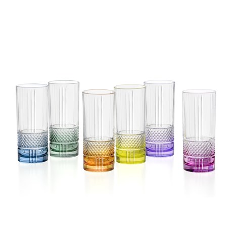 RCR Cristalleria Italiana Brillante 6u1 set univerzalnih visokih čaša