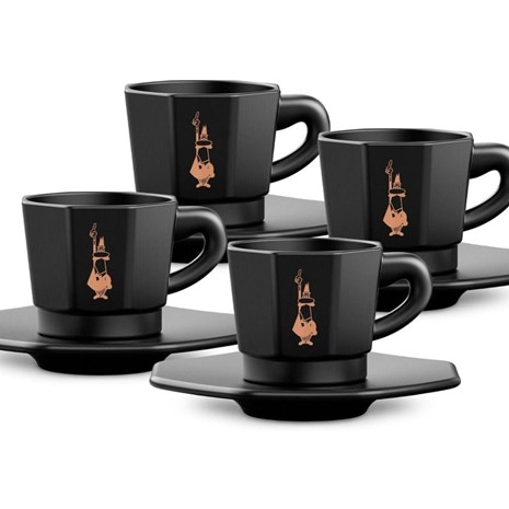 Bialetti Perfetto Moka 4u1 set espresso šalica