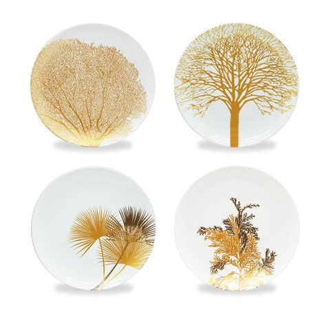 WD lifestyle Gold 4u1 set desertnih tanjura