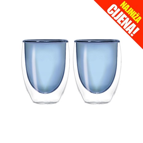 WD lifestyle Double Wall 2u1 set čaša